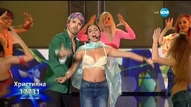 Християна Лоизу - Jai Ho - X Factor Live (17.11.2015)