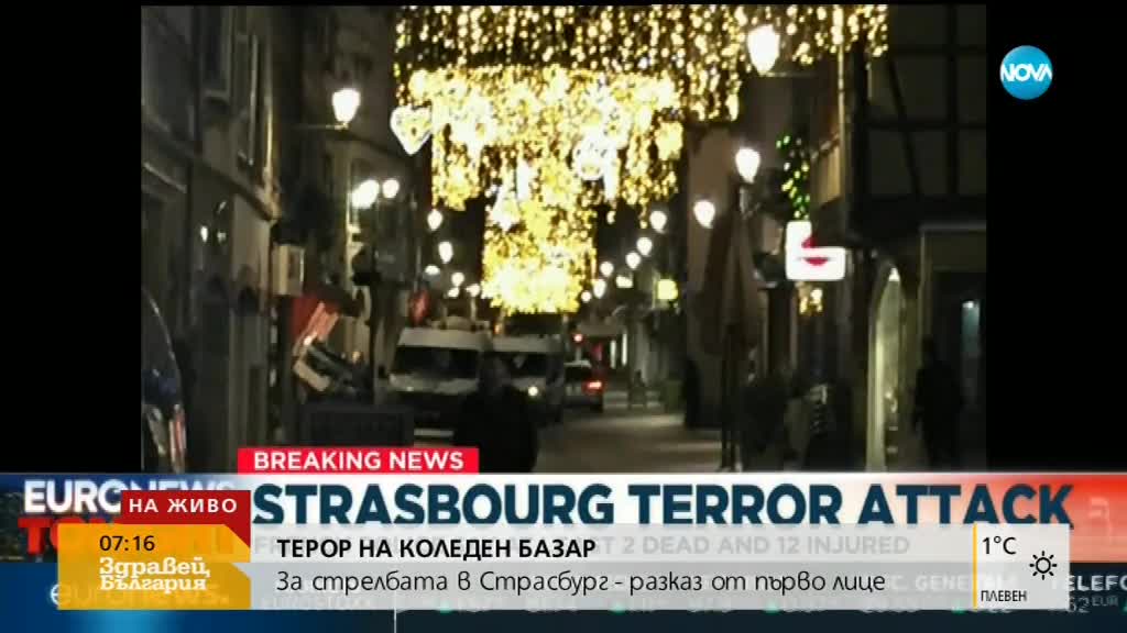 След стрелбата в Страсбург: Депутати прекараха нощта в сградата на ЕП