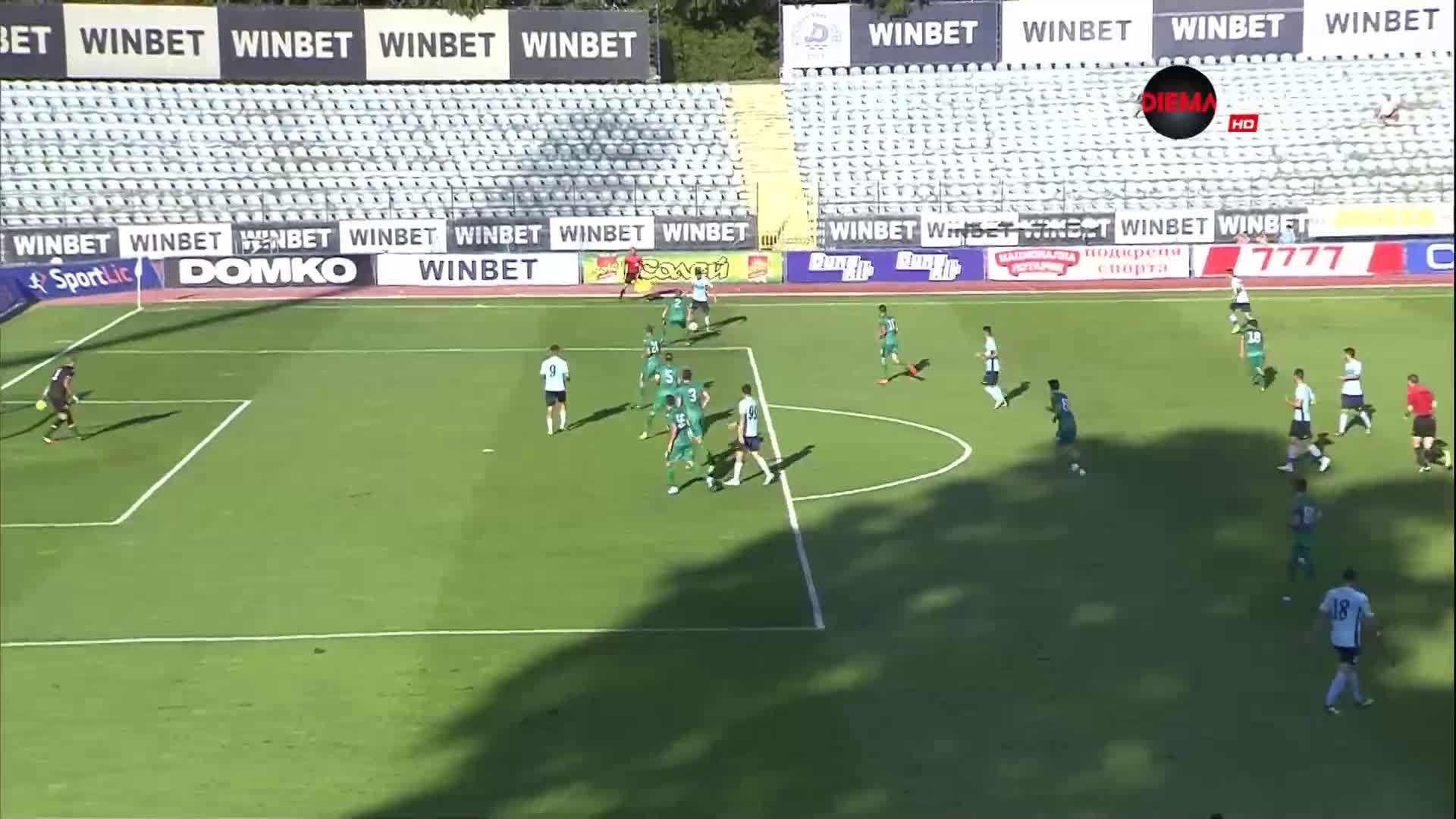 Дунав - Витоша 1:0 /първо полувреме/