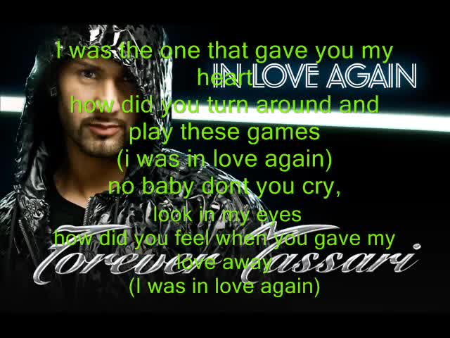 Massari - In Love Again (karaoke) HIGH QUALITY