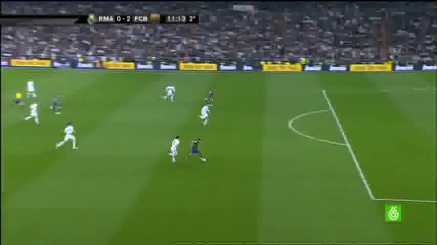 Real Madrid 0:2 Barcelona - Голът на Pedro Hd 