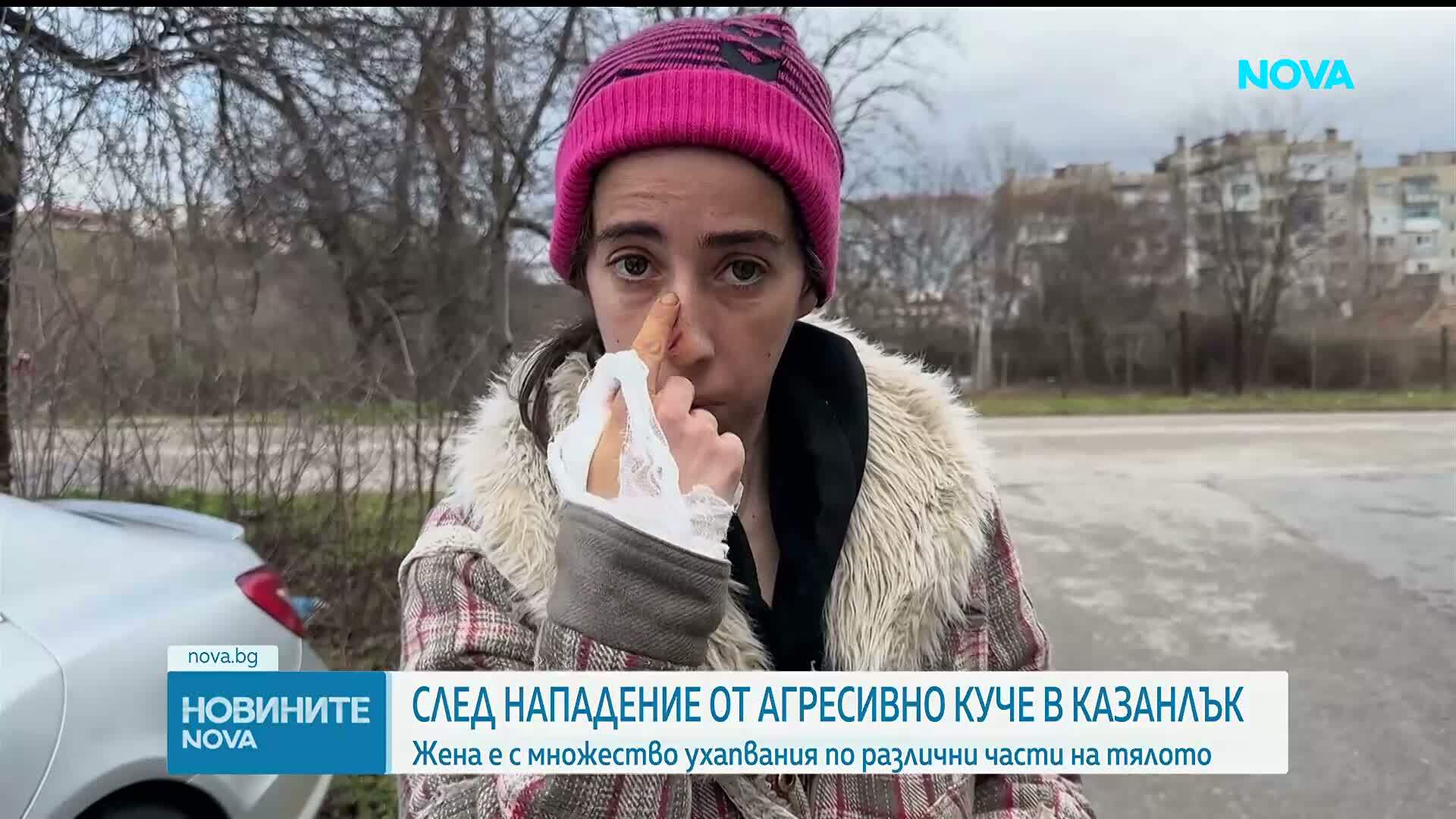 Агресивно куче нахапа жена в Казанлък