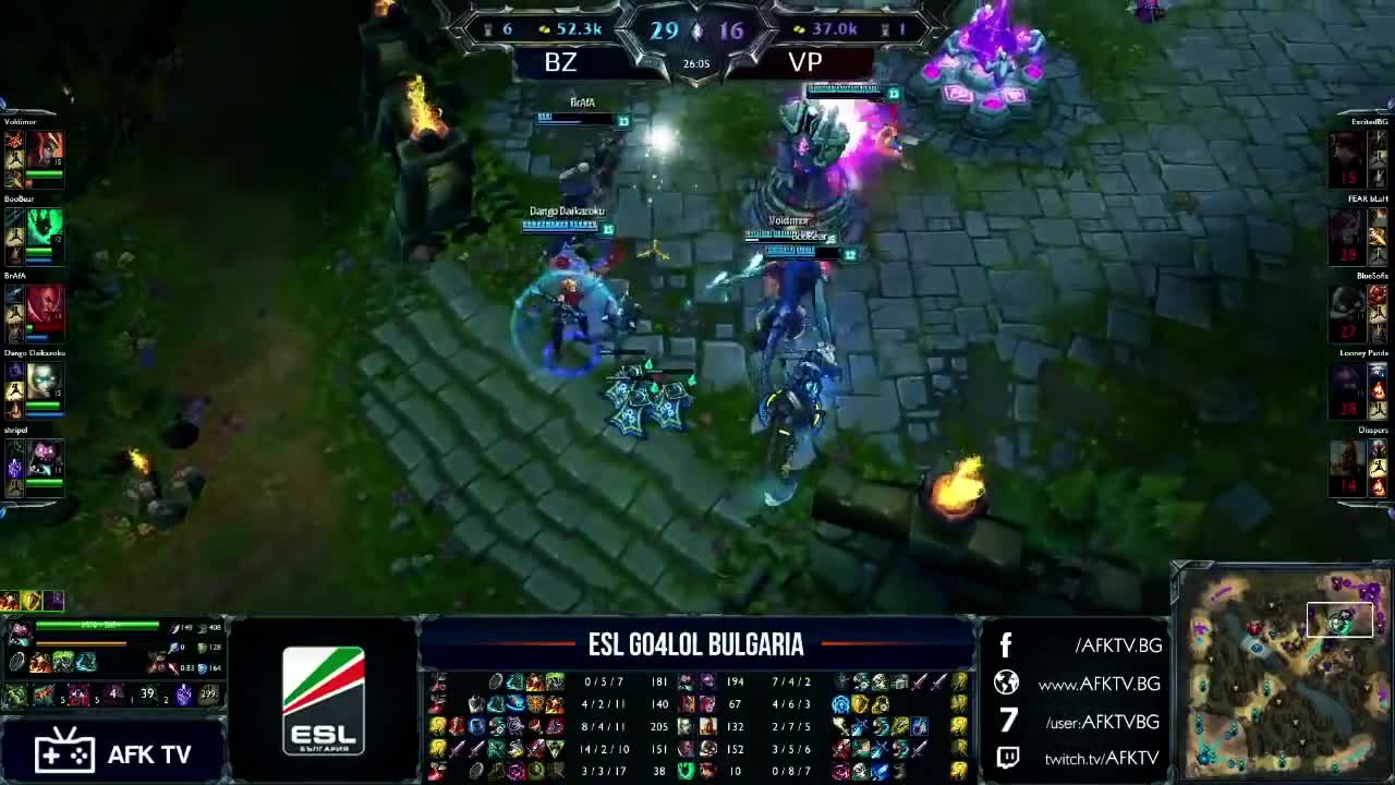 Brafa с Penta Kill - League of Legends magic Go4lol #142