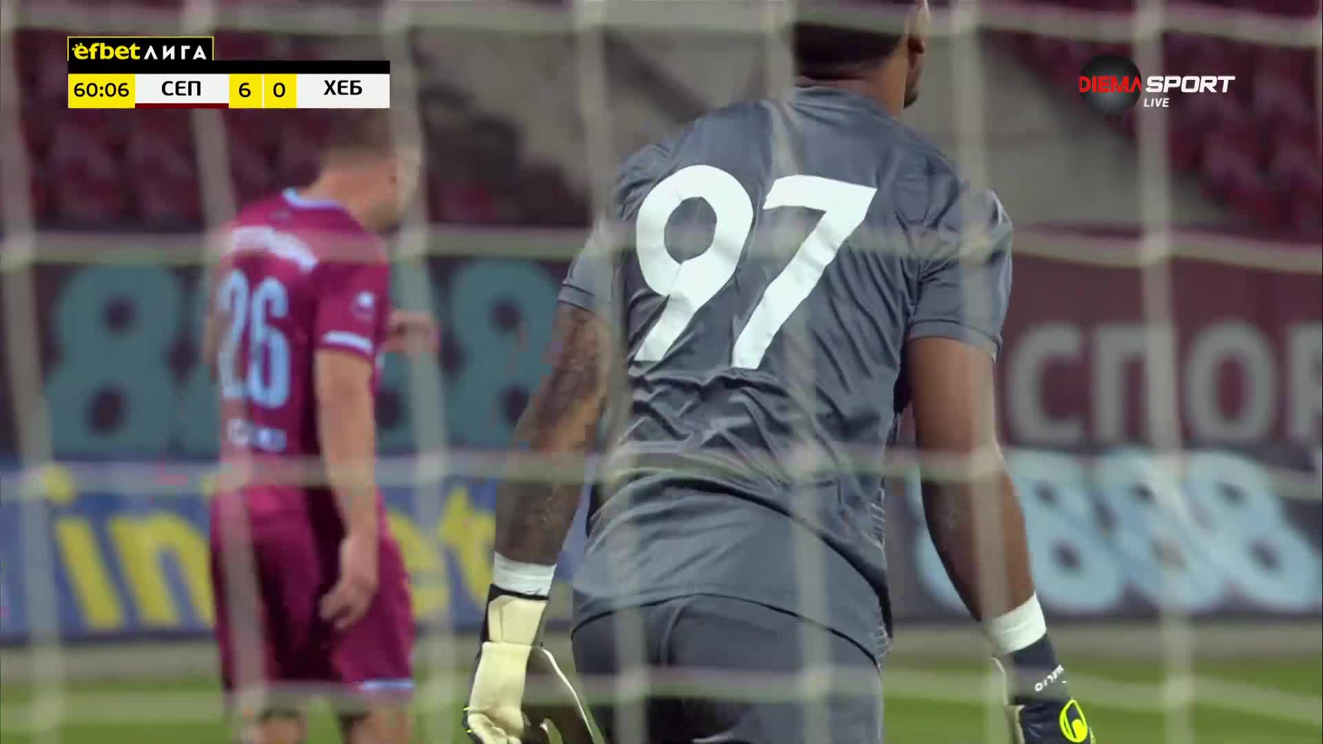 Голово шоу - 6:0 за Септември срещу Хебър