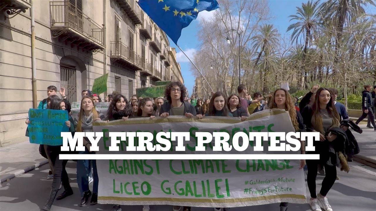 My First Protest: Marching for climate change in Italy