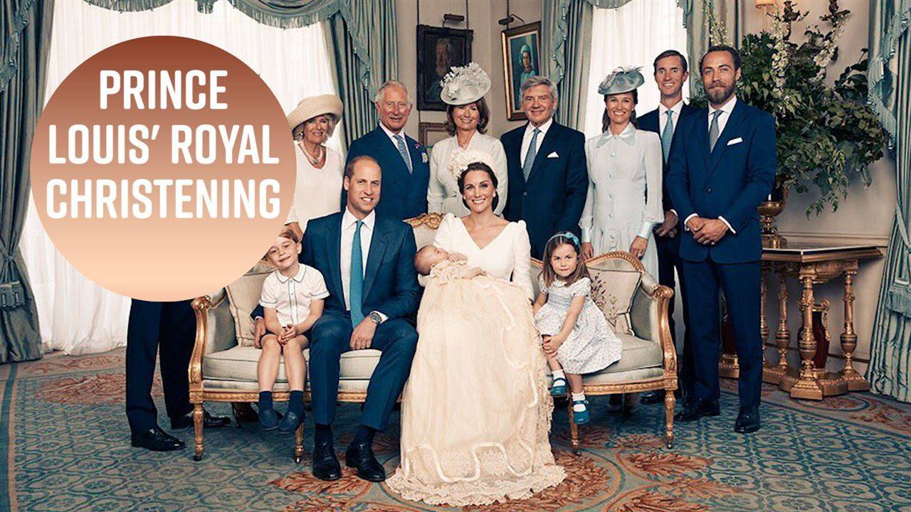 Дискретни снимки на кралското семейство показват как Кейт се усмихва на принц Луис