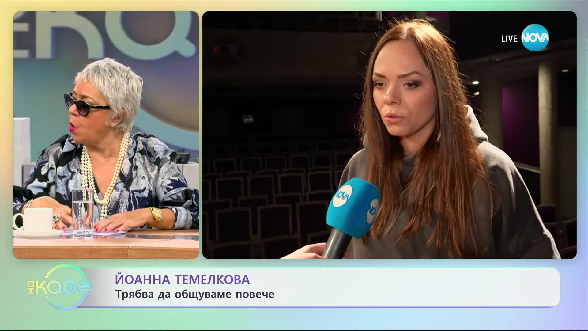 Йоана Темелкова за пиесата "Аз и ти, преди ние"