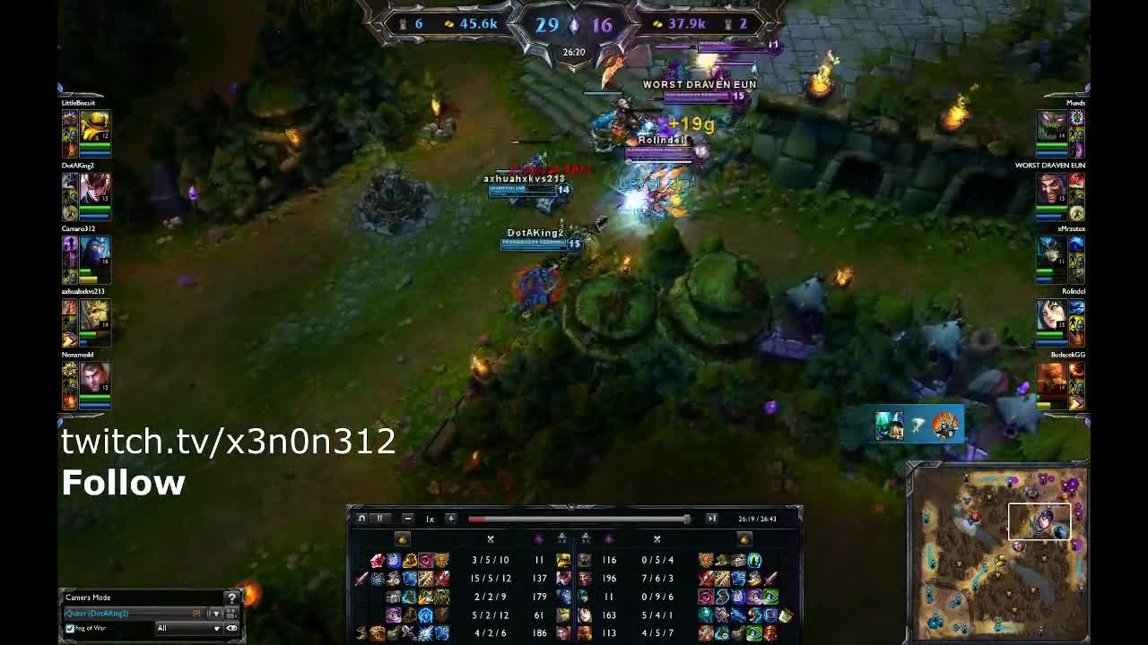 Bg League of Legends : Part of the stream | Almost penta