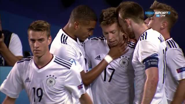 Германия поведе на Испания във финала