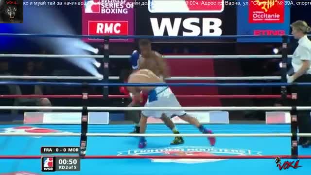Даниел Асенов срещу Абдел Али - бокс от WSB, 24.3.2017