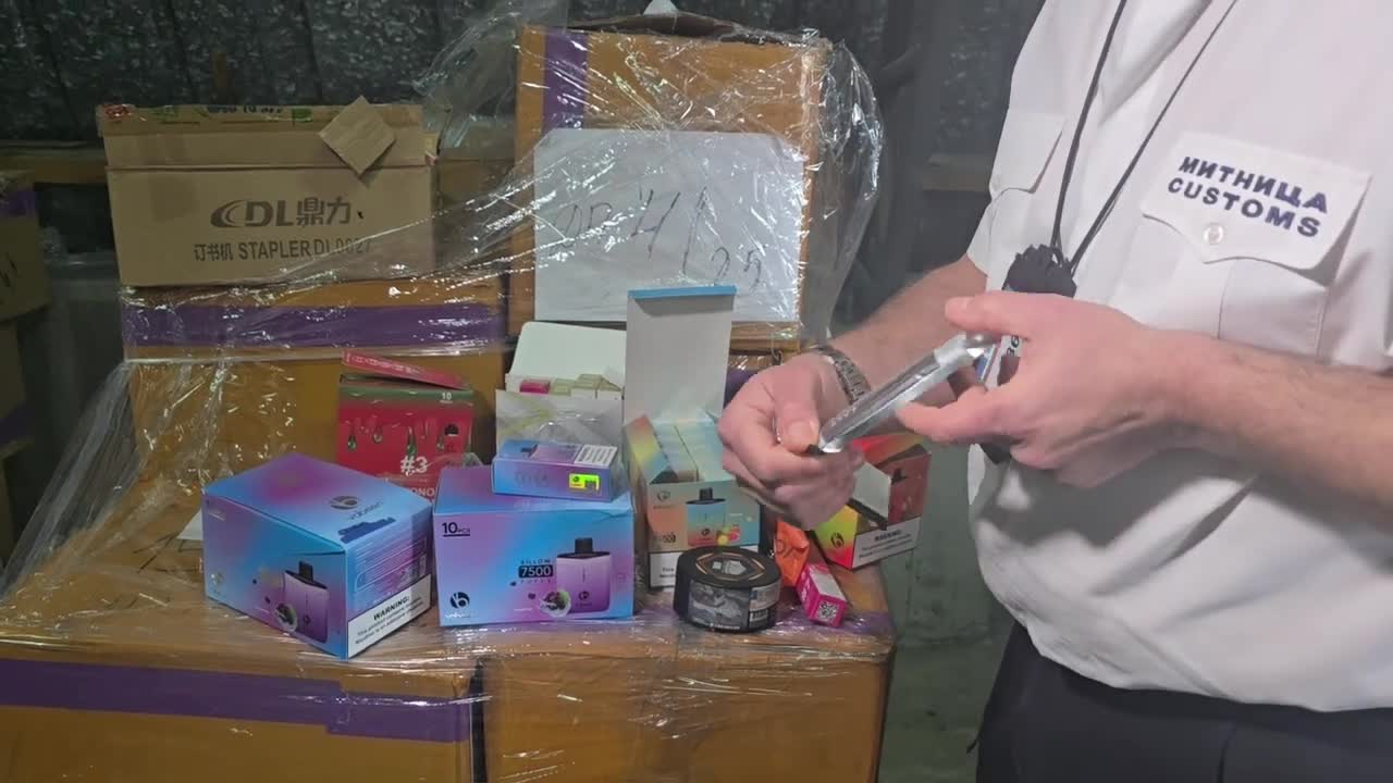 Иззега голямо количество контрабандни вейпове за над 500 000 лв.