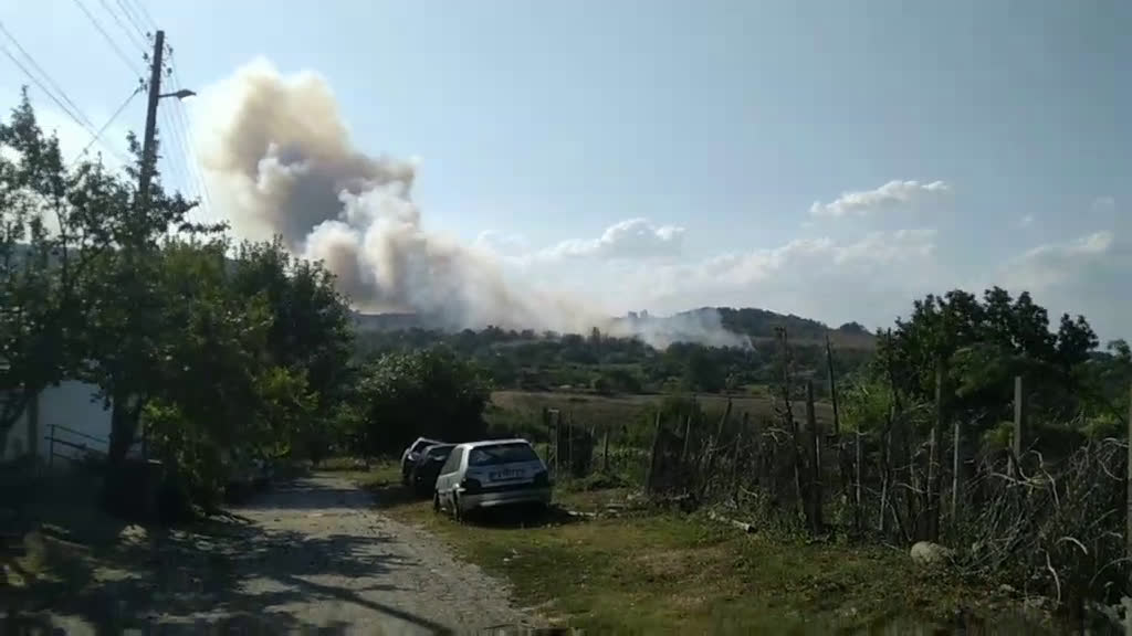 Пожар в село Славейково, Община Провадия