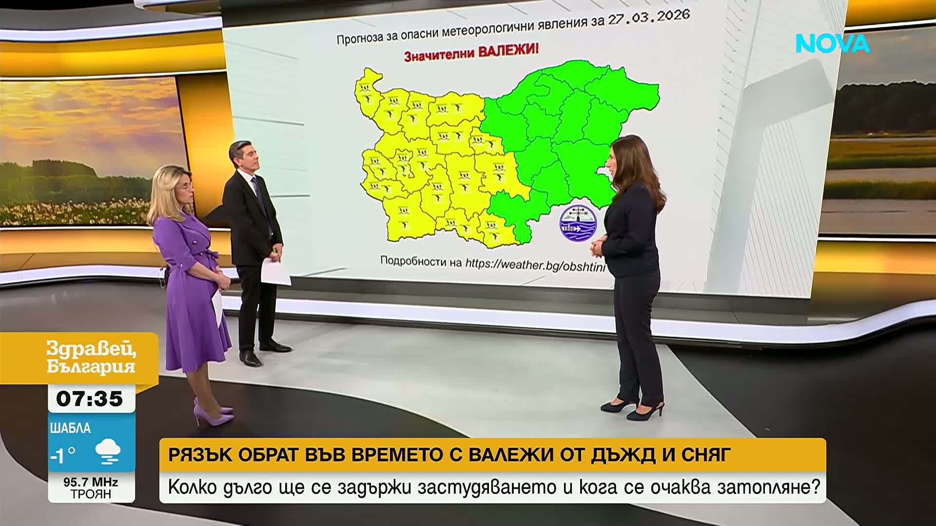 Какво време ни очаква през април