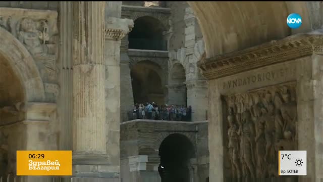 СЛЕД ДЪЛГА РЕСТАВРАЦИЯ: Отвориха горните етажи на Колизея в Рим