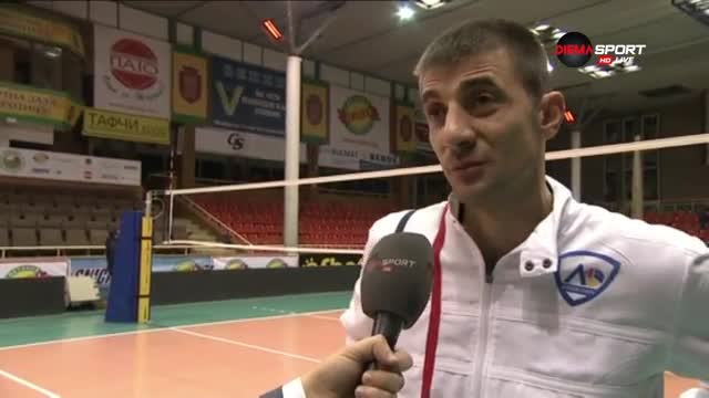 Треньорът на волейболния Левски похвали болния си отбор