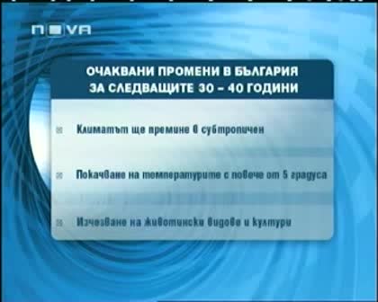 КАЛЕНДАР- Аномалии Заплашва България.