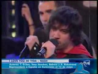 Евровизия 2007 - Испанската Песен