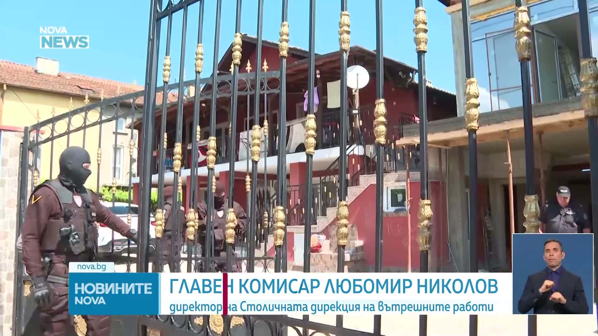 20 задържани при акция срещу наркоразпространението в столичния квартал „Христо Ботев“