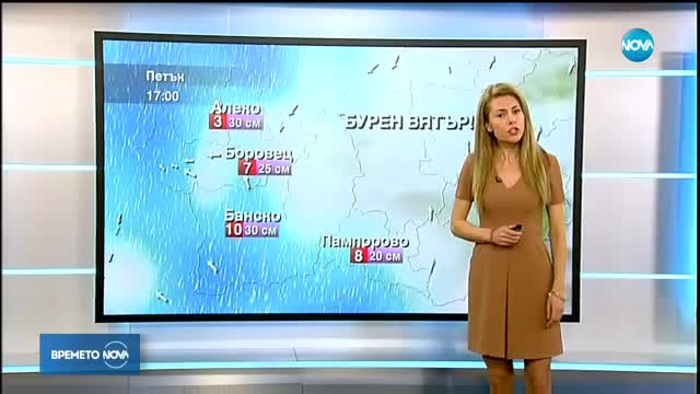 Прогноза за времето (01.12.2017 - обедна емисия)