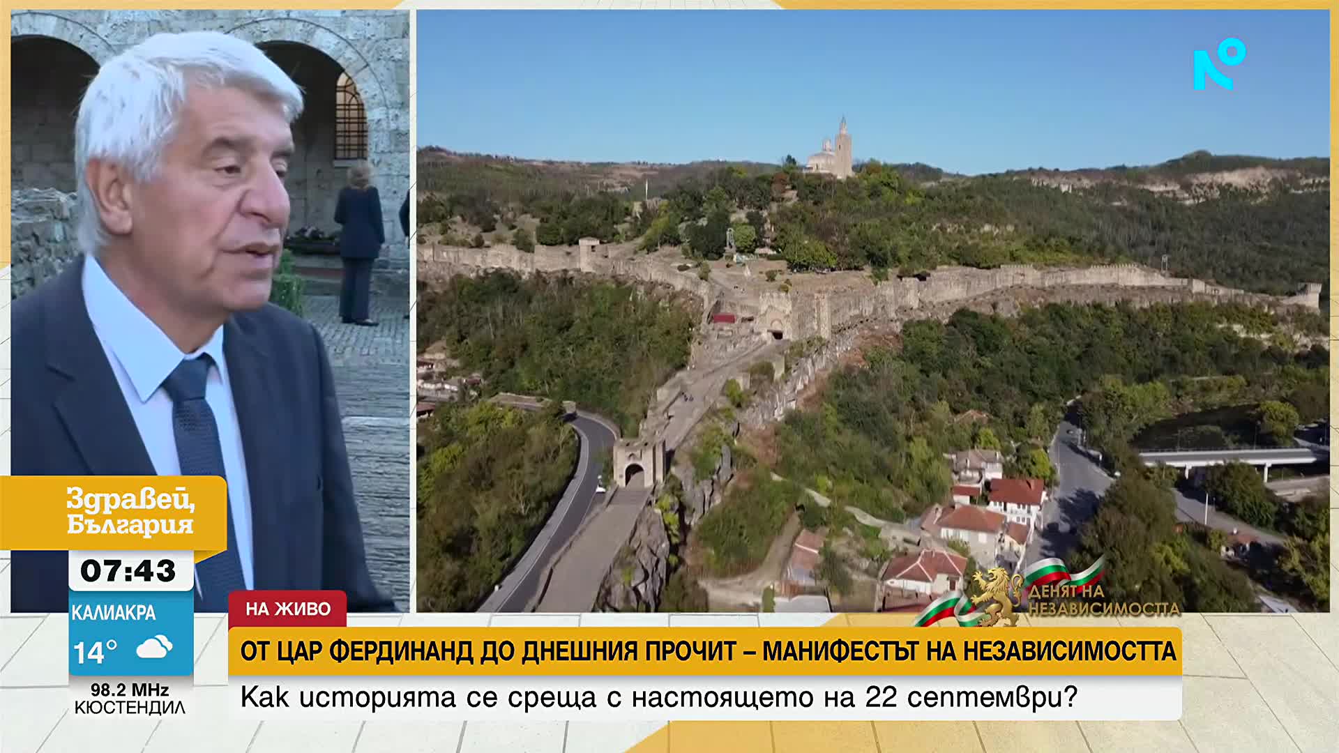 Проф. Пламен Павлов: България води самостоятелна политика още преди обявяването на Независимостта