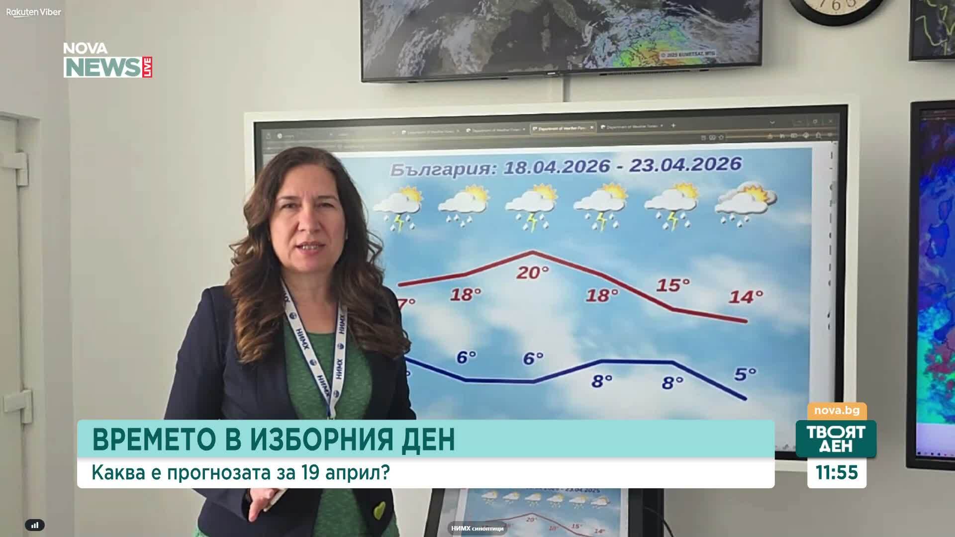 Какво време ни очаква на 19ти април?