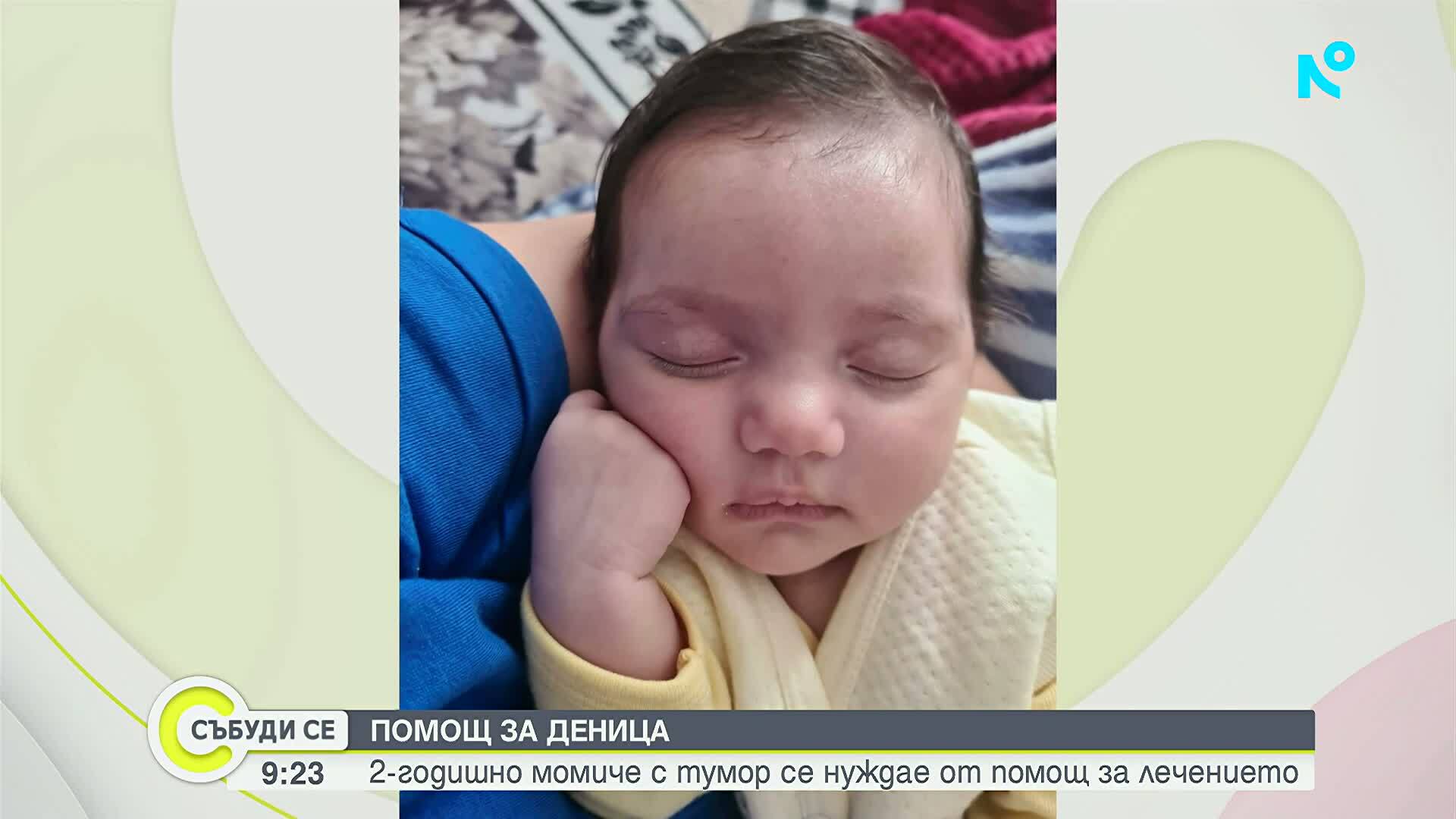 Деница се нуждае от 1 милион евро за лечение на тумор