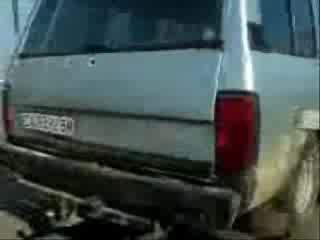 Катастрофа Bmw X5 & Nissan Patrol