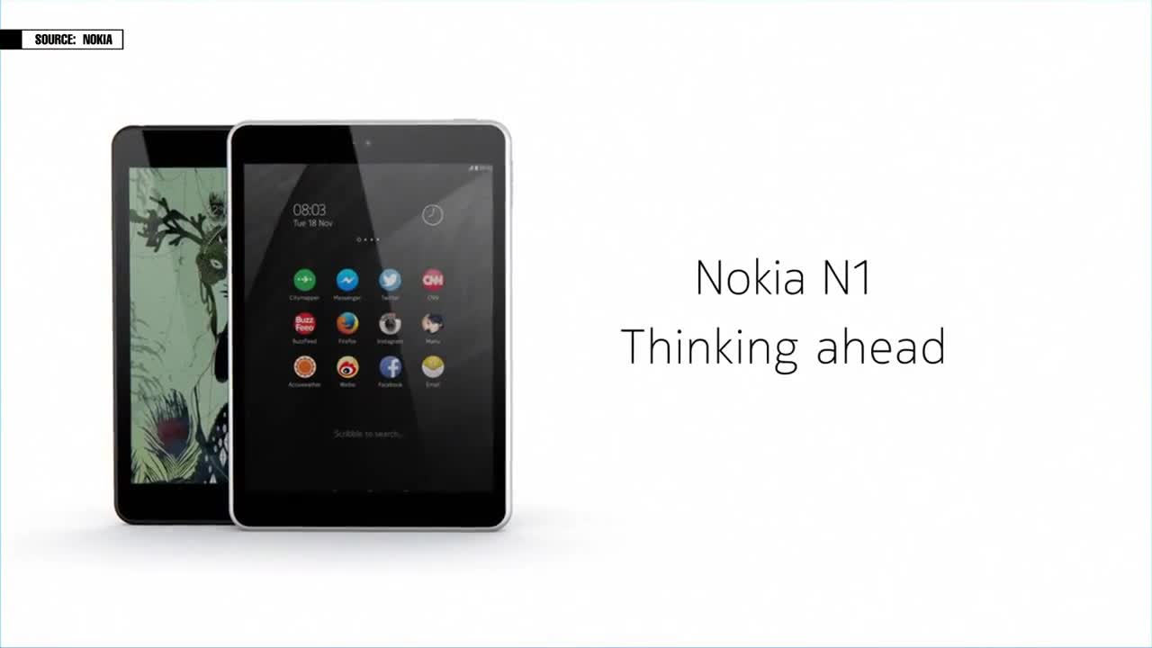 Nokia N1 е таблет с Android, който е тотално копие на iPad