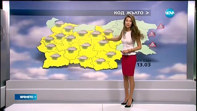 Прогноза за времето (12.03.2016 - централна)