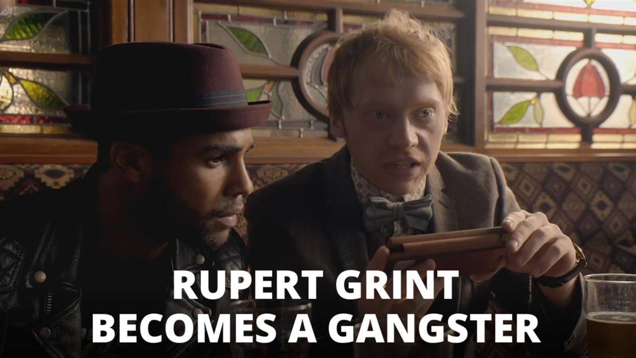Rupert Grint stars in the first trailer for Snatch