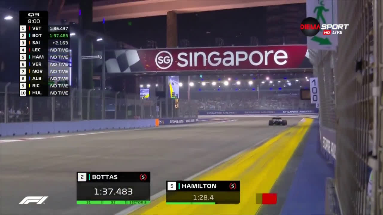 Шарл Льоклер изненада Мерцедес и спечели първото място в квалификацията преди ГП на Сингапур
