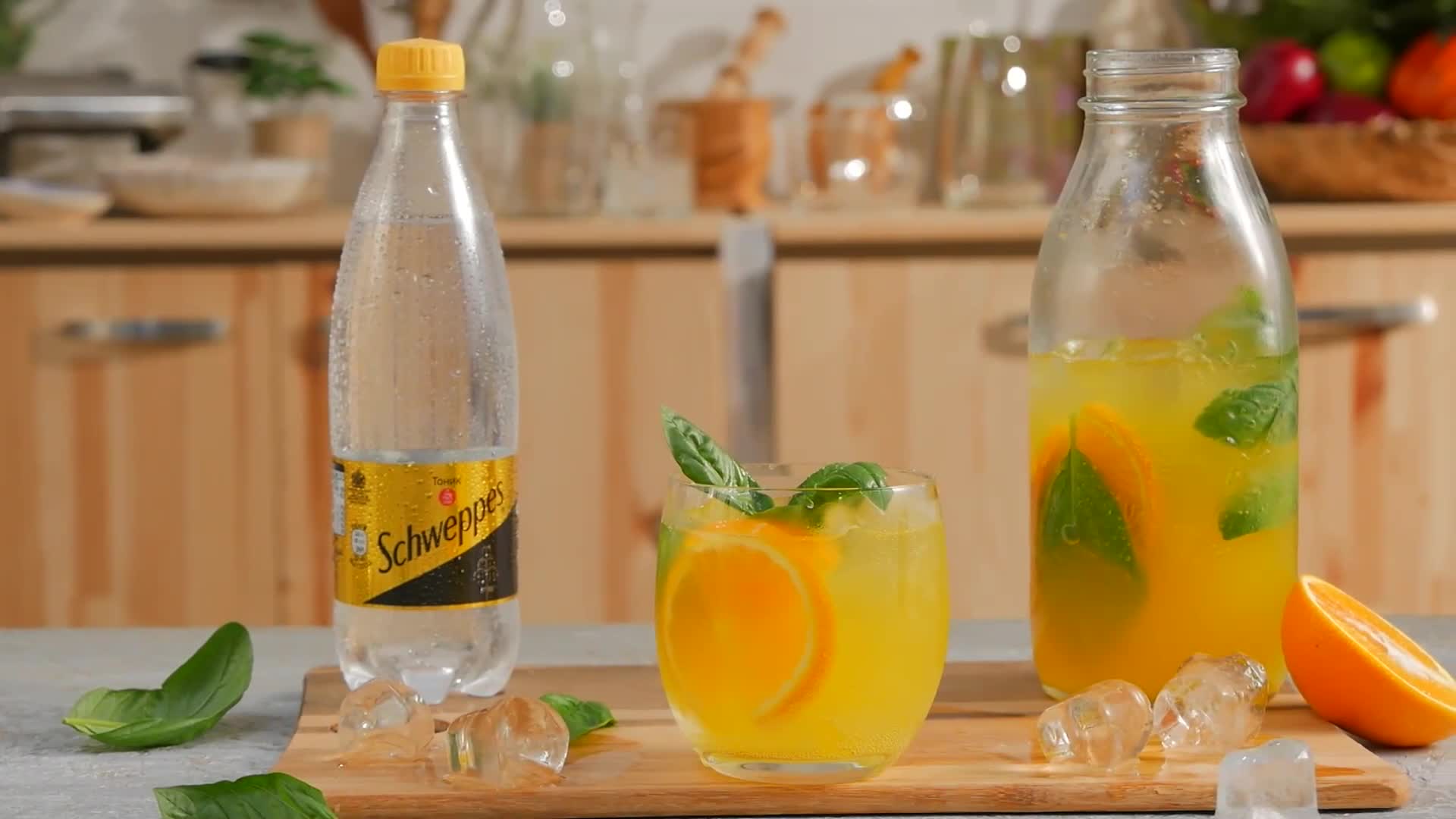 Лимонада Mango Tonic и босилек