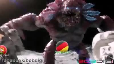 Ето така игра Германия през това световно !