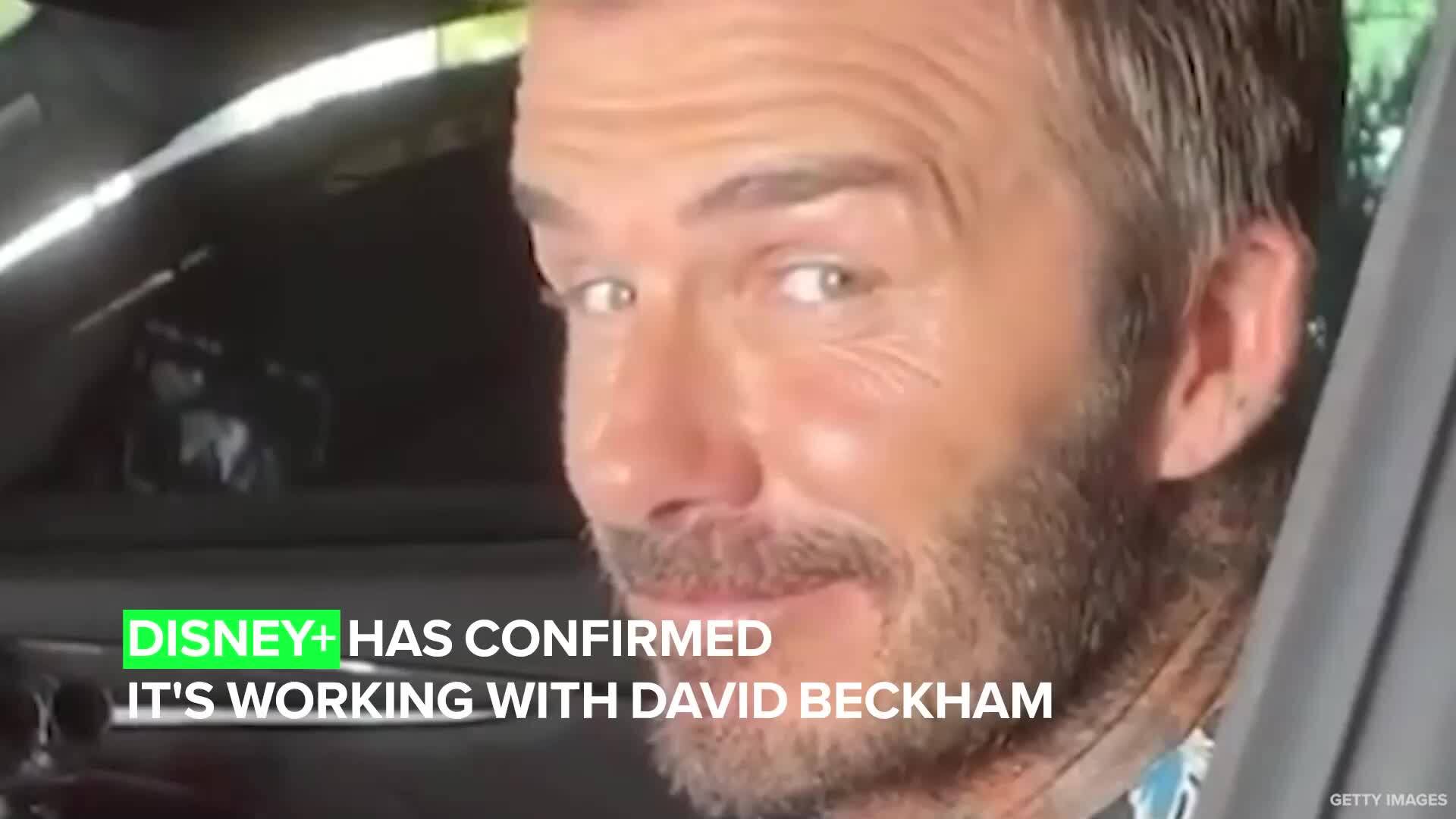 Дейвид Бекъм със собствено шоу за Disney+