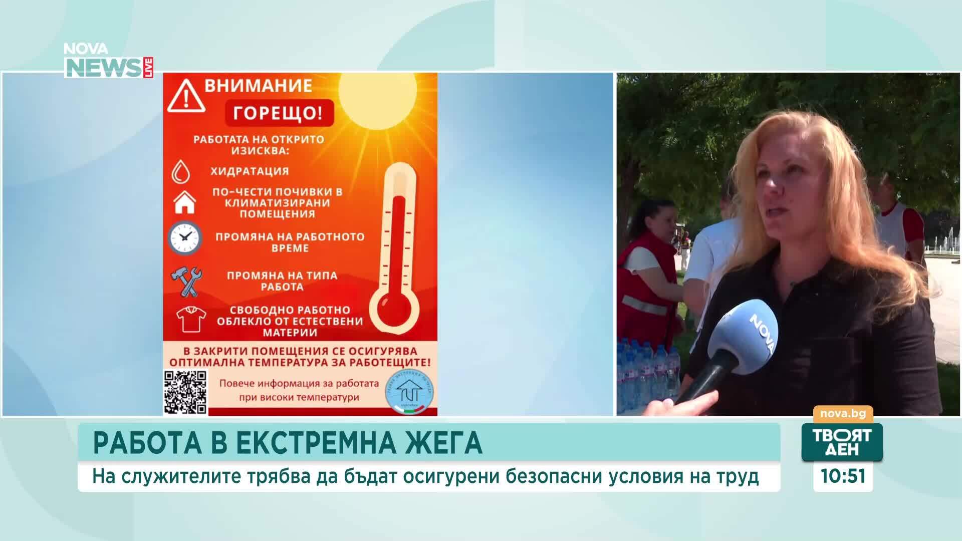 Работа в екстремна жега: Какви мерки трябва да предприемат работодателите и как да защитят служителите си