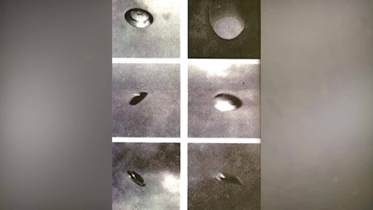 Уникални кадри на НЛО преди ерата на фотошопа