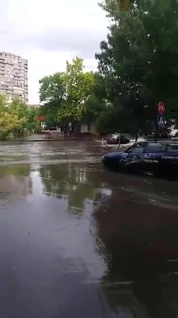 Последиците от градушката във Видин 1