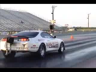 Toyota Supra Boost Logic 7 Sec Run