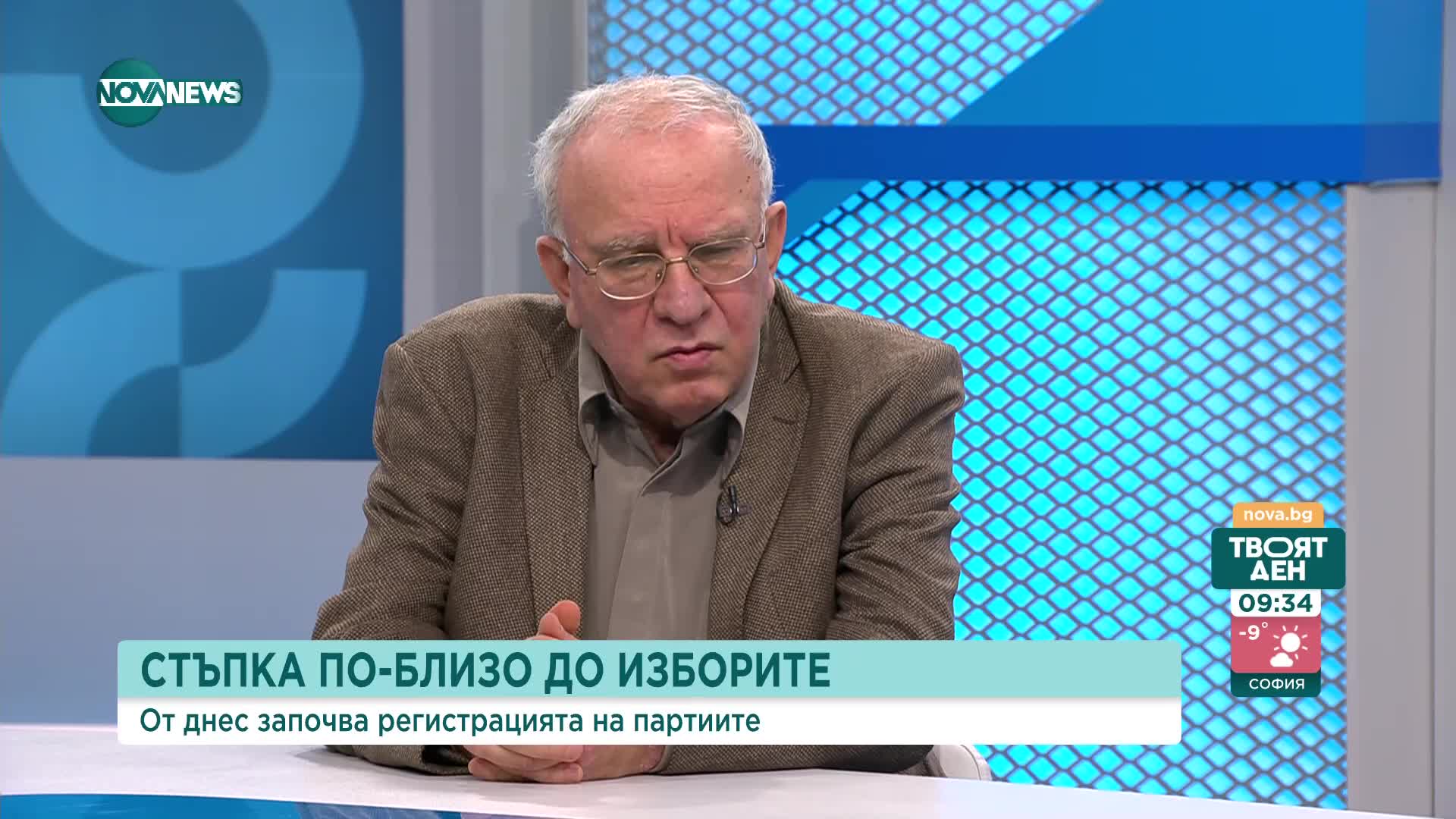 Цветозар Томов: Протоколът от машината да се използва при отчитане на гласовете