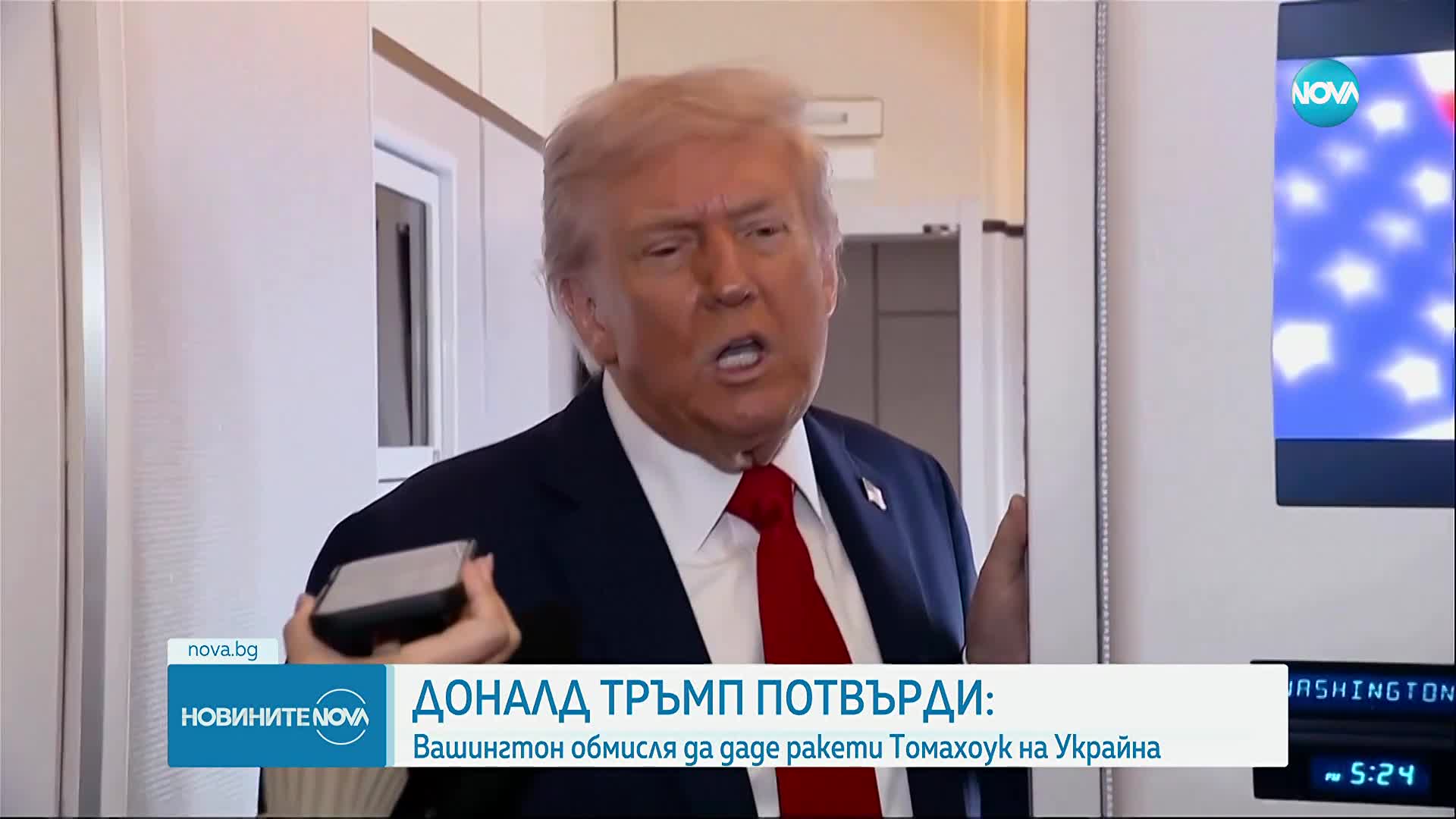 Тръмп обяви, че може да предложи ракети “Томахоук” на Украйна, ако Путин не сложи край на войната