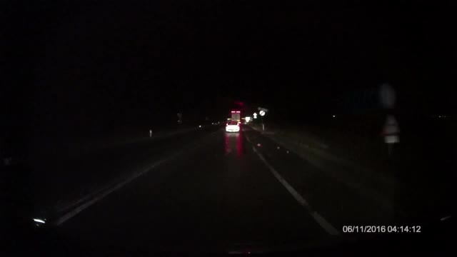 Унгарски тир в насрещното на кръгово движение
