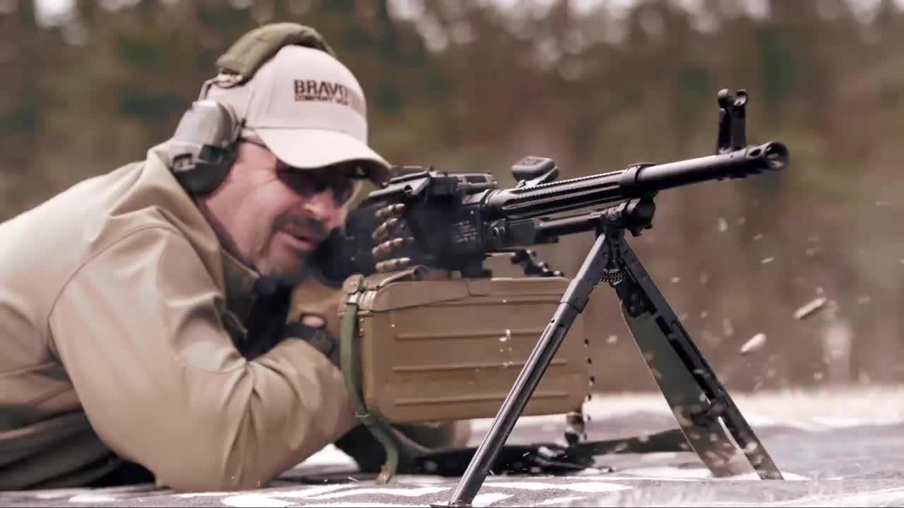 Bulgarian Mg1m (pkm) Machine Gun