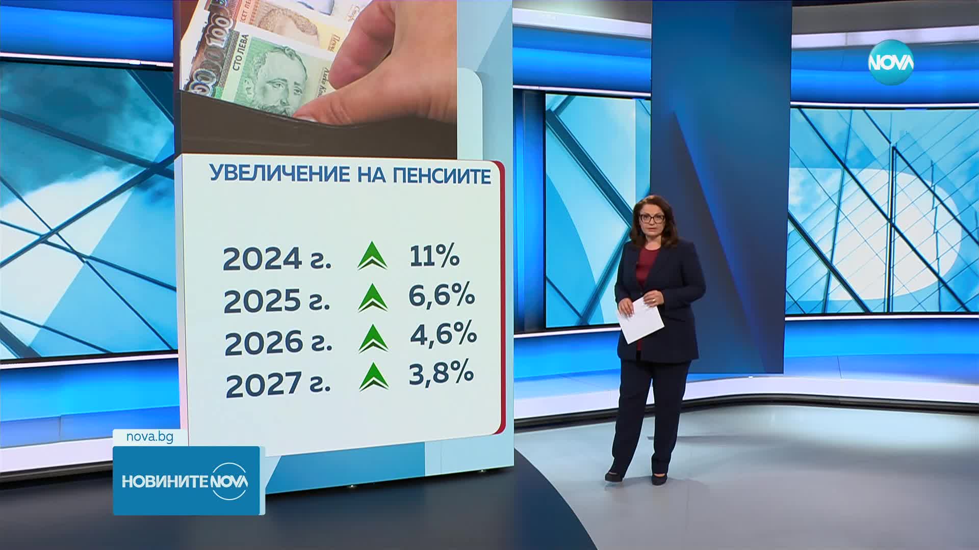 МФ: Пенсиите ще се вдигат до 2027 година, но с по-малък процент
