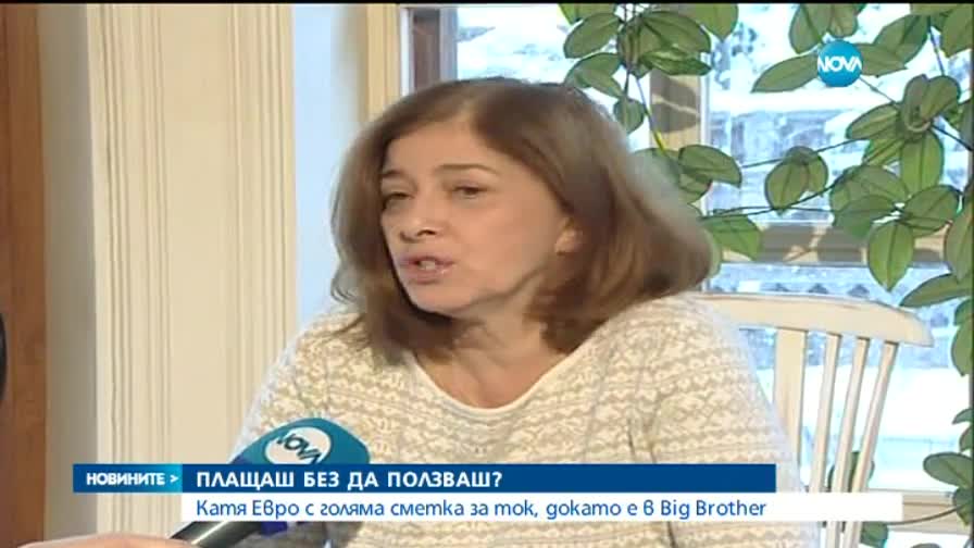 Катето Евро с голяма сметка за ток, докато е в Big Brother