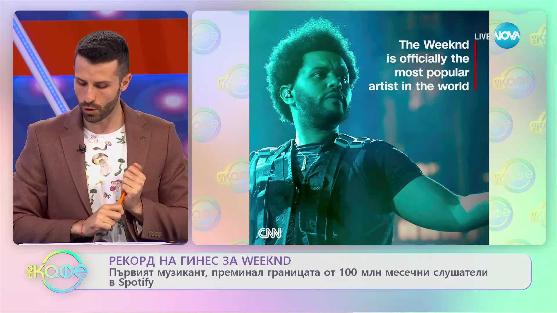 The Weeknd влезе в рекордите на „Гинес” като най-популярния изпълнител в света