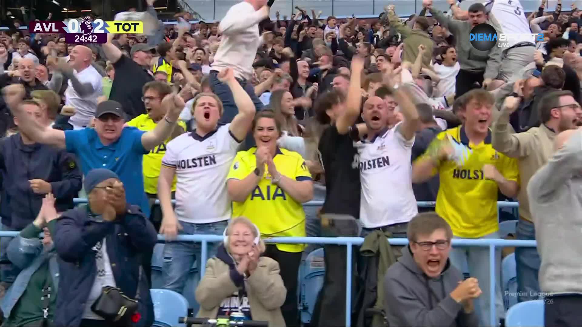 Goal by Tottenham Hotspur