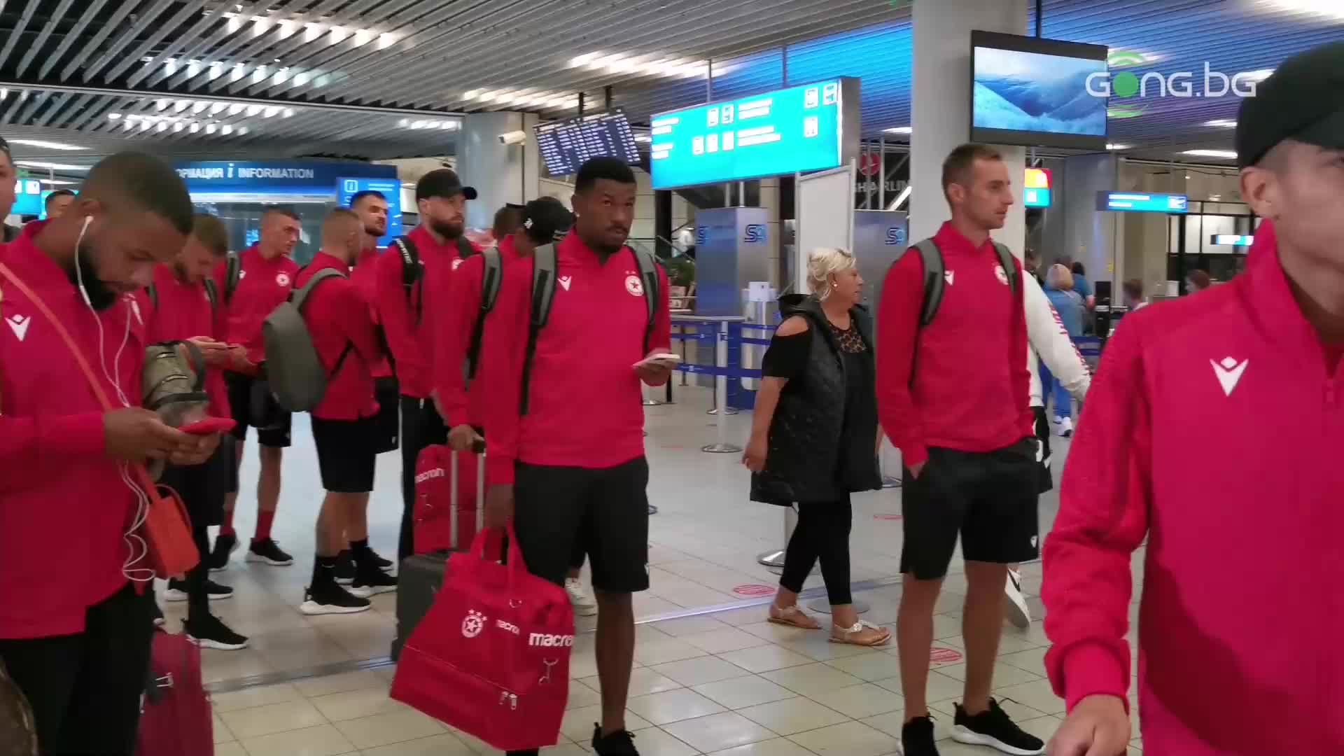 ЦСКА отпътува за Австрия