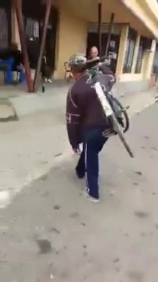 Пиянка с колело