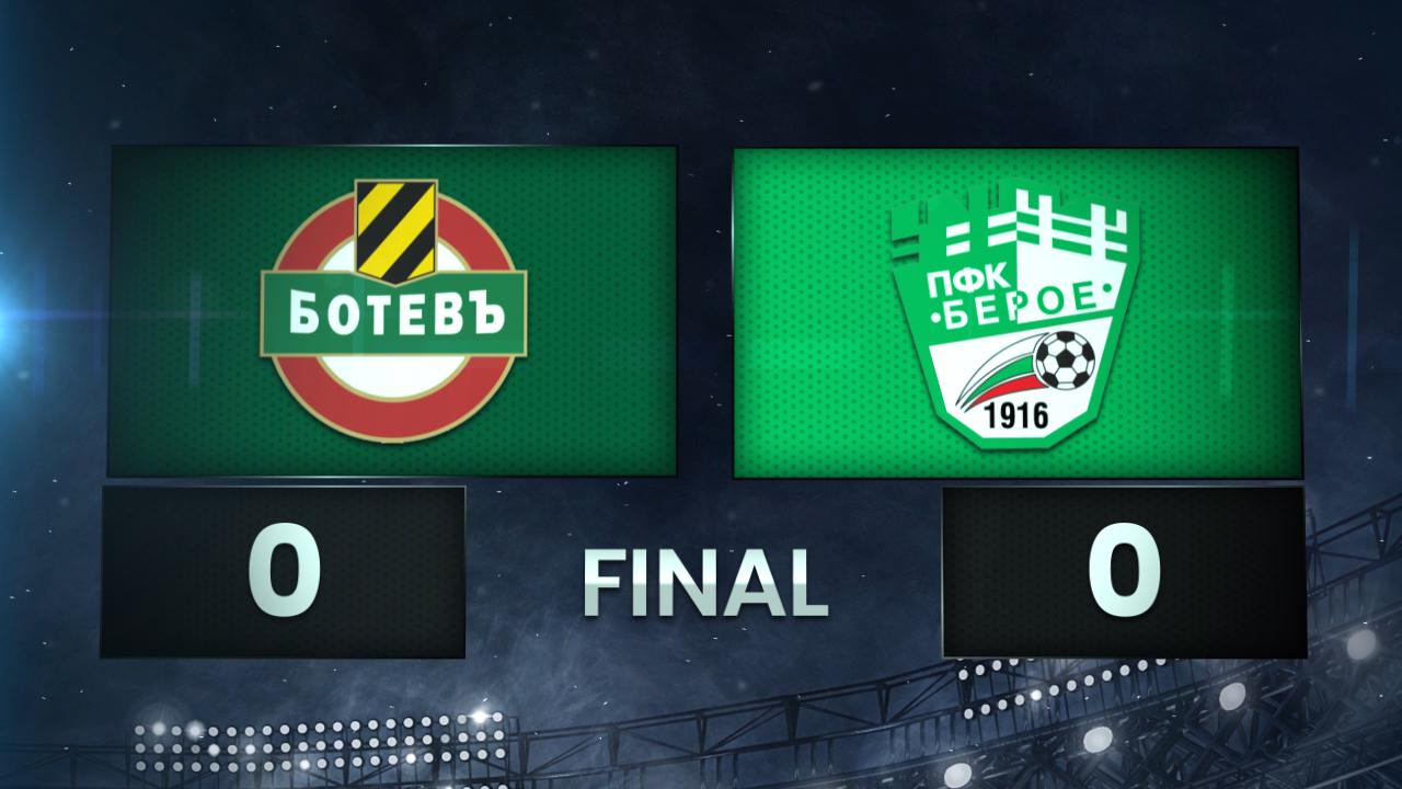 Botev Plovdiv vs. Beroe - Condensed Game