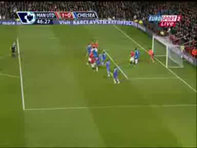 Manchester United /3:0/ Chelsea - Vidic 1:0